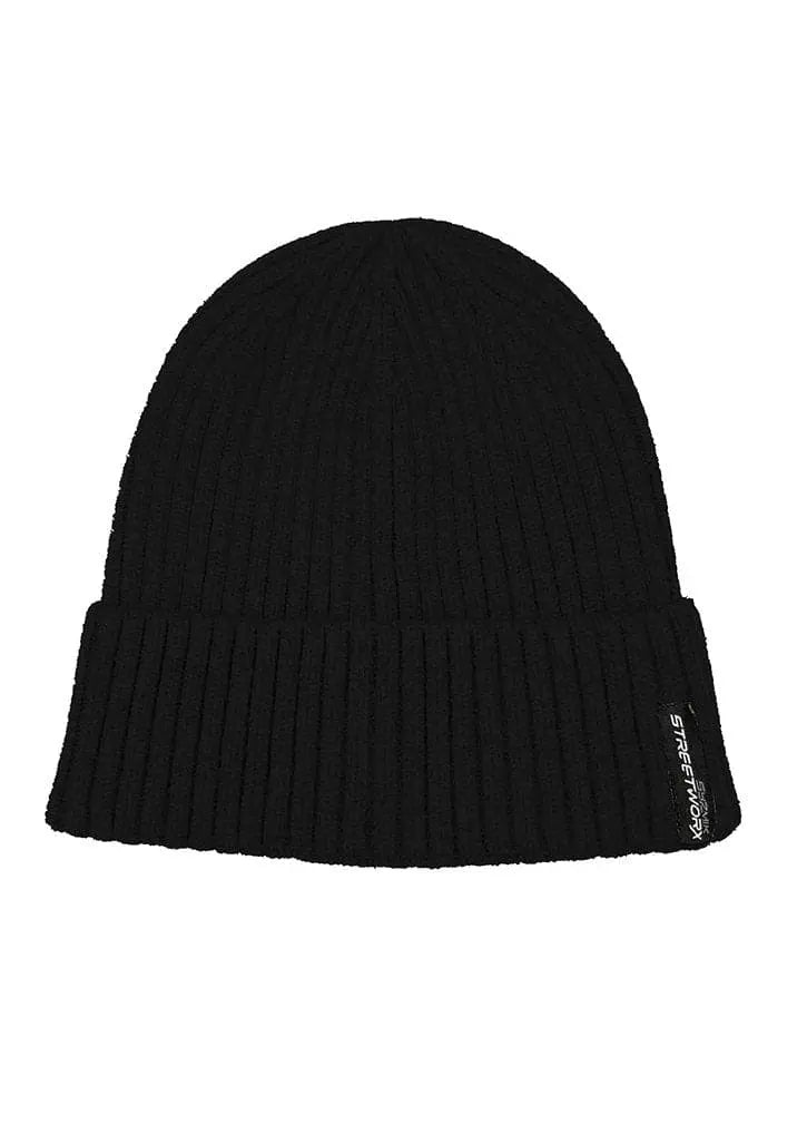 Unisex Streetworx Beanie ZMBEAN Work Wear Syzmik Black One Size Fits All